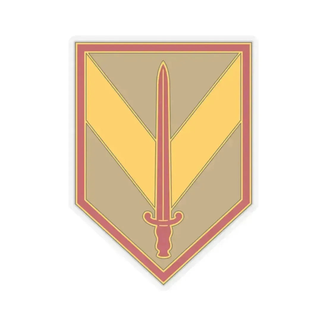 1 Sustainment Brigade 3 (U.S. Army) STICKER Vinyl Kiss-Cut Decal 3 Inch Transparent - The Sticker Space