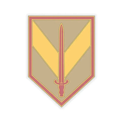 1 Sustainment Brigade 3 (U.S. Army) STICKER Vinyl Kiss-Cut Decal 6 Inch Transparent - The Sticker Space