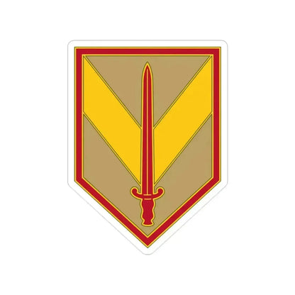 1 Sustainment Brigade 3 (U.S. Army) Transparent STICKER Die-Cut Vinyl Decal 2 Inch - The Sticker Space