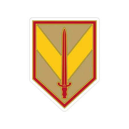 1 Sustainment Brigade 3 (U.S. Army) Transparent STICKER Die-Cut Vinyl Decal 3 Inch - The Sticker Space