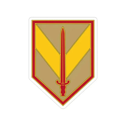 1 Sustainment Brigade 3 (U.S. Army) Transparent STICKER Die-Cut Vinyl Decal 3 Inch - The Sticker Space