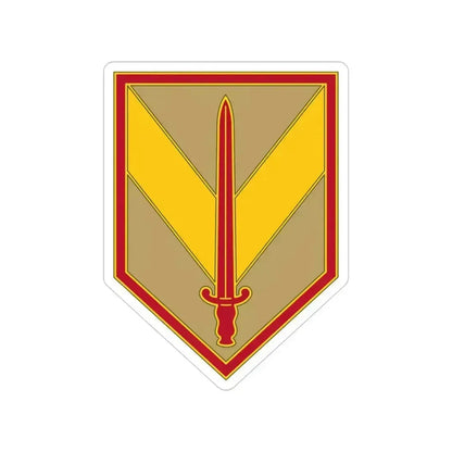 1 Sustainment Brigade 3 (U.S. Army) Transparent STICKER Die-Cut Vinyl Decal 4 Inch - The Sticker Space