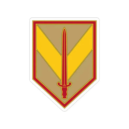 1 Sustainment Brigade 3 (U.S. Army) Transparent STICKER Die-Cut Vinyl Decal 4 Inch - The Sticker Space