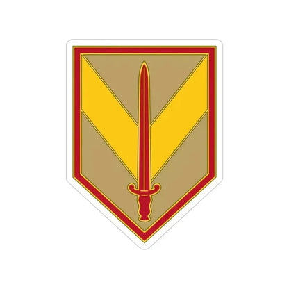 1 Sustainment Brigade 3 (U.S. Army) Transparent STICKER Die-Cut Vinyl Decal 5 Inch - The Sticker Space