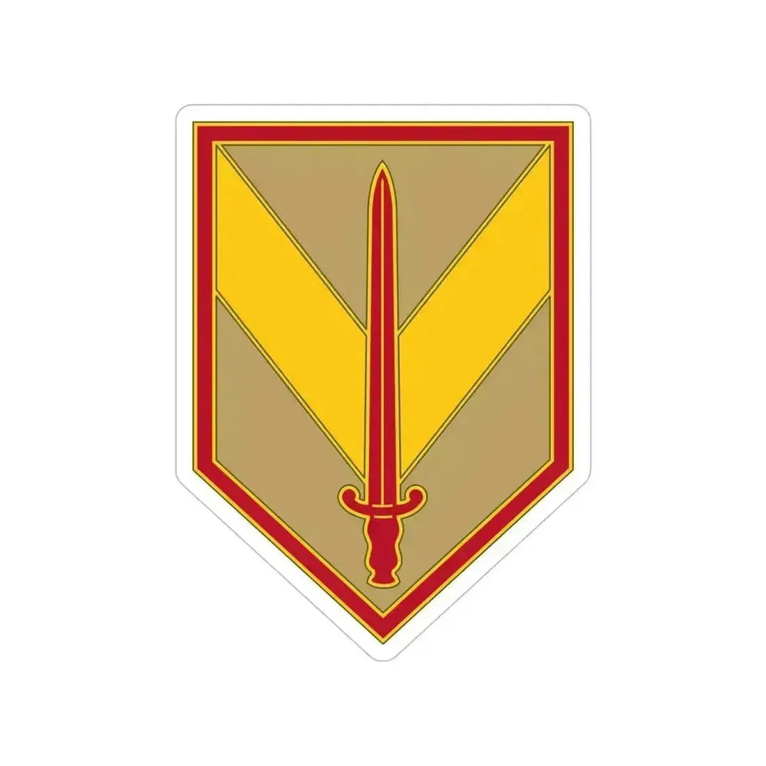 1 Sustainment Brigade 3 (U.S. Army) Transparent STICKER Die-Cut Vinyl Decal 6 Inch - The Sticker Space