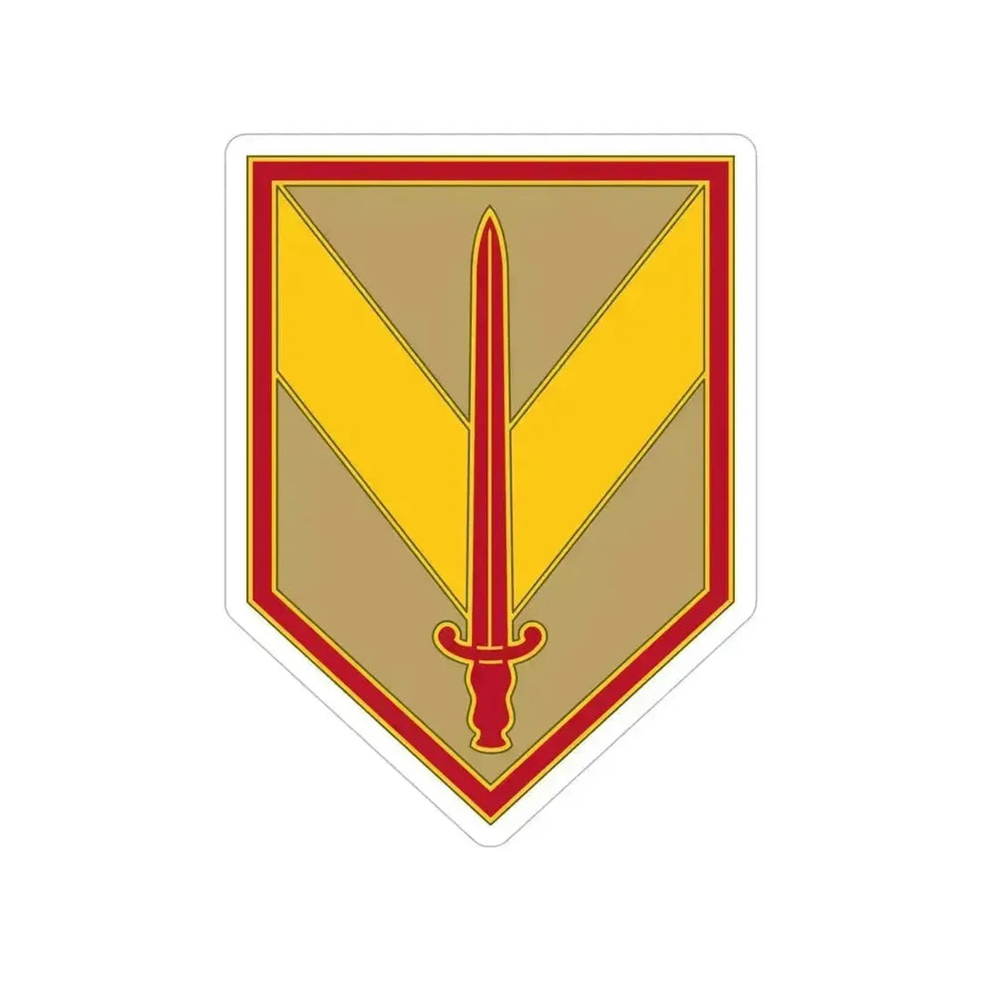 1 Sustainment Brigade 3 (U.S. Army) Transparent STICKER Die-Cut Vinyl Decal 6 Inch - The Sticker Space