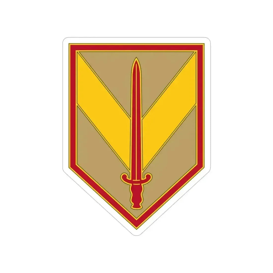 1 Sustainment Brigade 3 (U.S. Army) Transparent STICKER Die-Cut Vinyl Decal - The Sticker Space