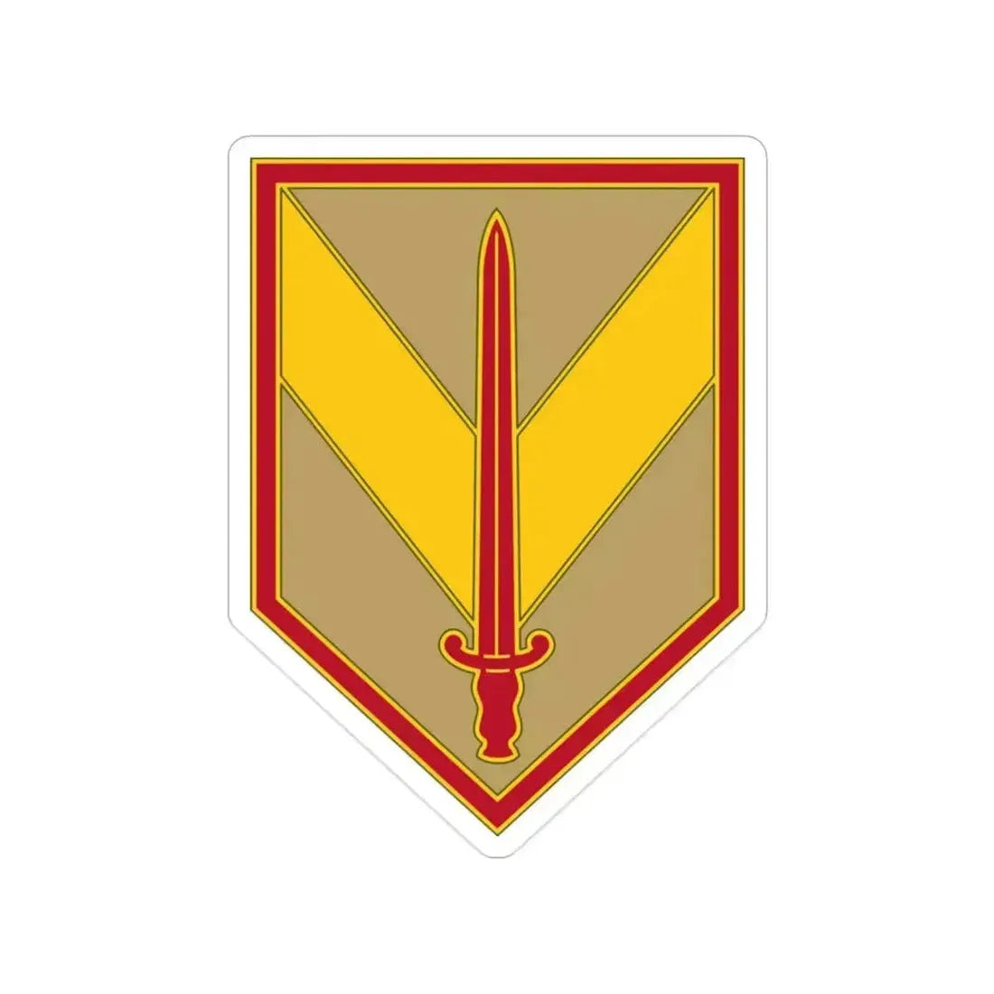 1 Sustainment Brigade 3 (U.S. Army) Transparent STICKER Die-Cut Vinyl Decal - The Sticker Space
