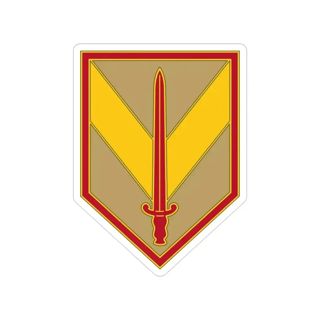 1 Sustainment Brigade 3 (U.S. Army) Transparent STICKER Die-Cut Vinyl Decal - The Sticker Space