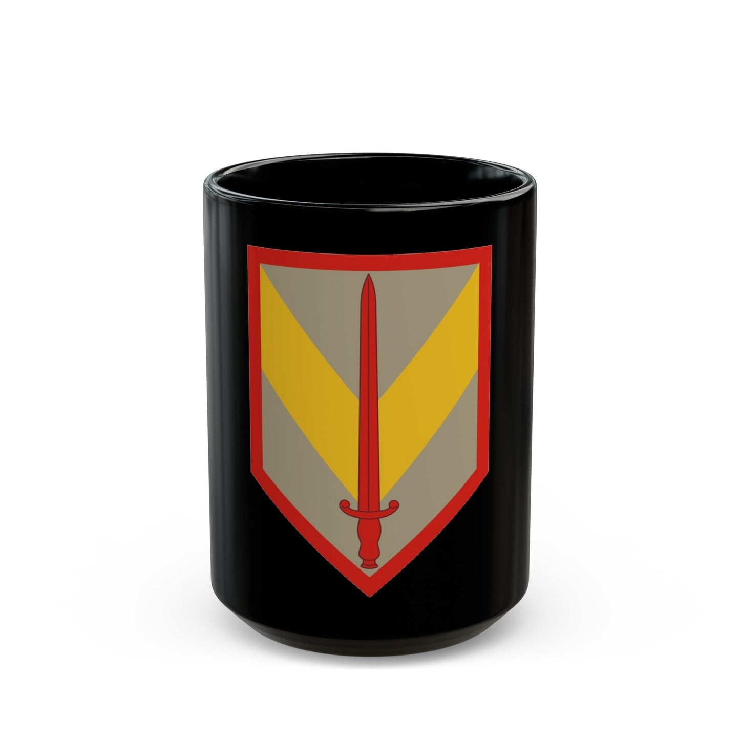 1 Sustainment Brigade (U.S. Army) Black Coffee Mug-15oz-The Sticker Space