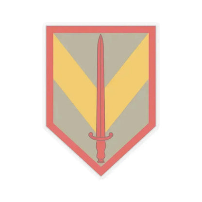 1 Sustainment Brigade (U.S. Army) STICKER Vinyl Kiss-Cut Decal 2 Inch Transparent - The Sticker Space