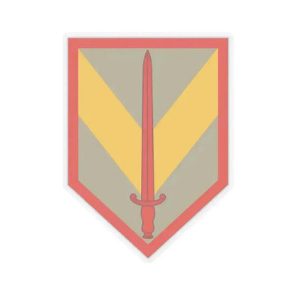 1 Sustainment Brigade (U.S. Army) STICKER Vinyl Kiss-Cut Decal 3 Inch Transparent - The Sticker Space