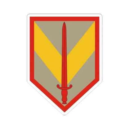 1 Sustainment Brigade (U.S. Army) STICKER Vinyl Kiss-Cut Decal 3 Inch White - The Sticker Space