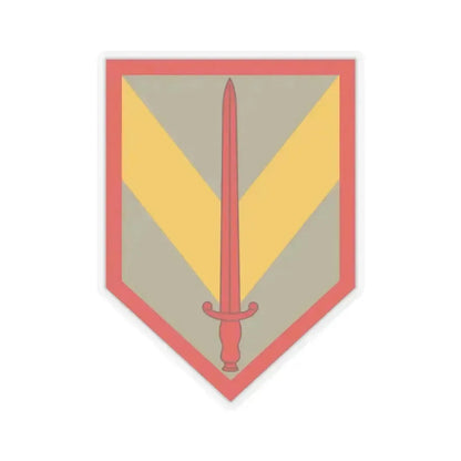 1 Sustainment Brigade (U.S. Army) STICKER Vinyl Kiss-Cut Decal 4 Inch Transparent - The Sticker Space