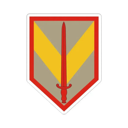 1 Sustainment Brigade (U.S. Army) STICKER Vinyl Kiss-Cut Decal 6 Inch White - The Sticker Space