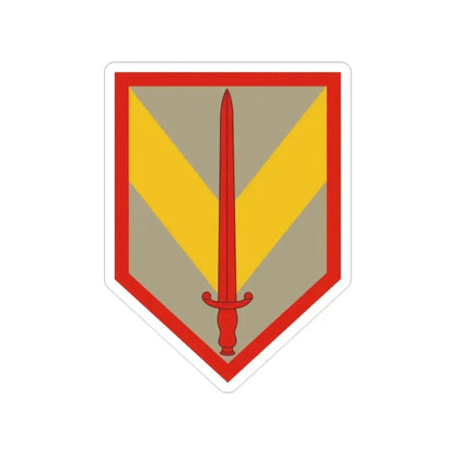 1 Sustainment Brigade (U.S. Army) Transparent STICKER Die-Cut Vinyl Decal 2 Inch - The Sticker Space