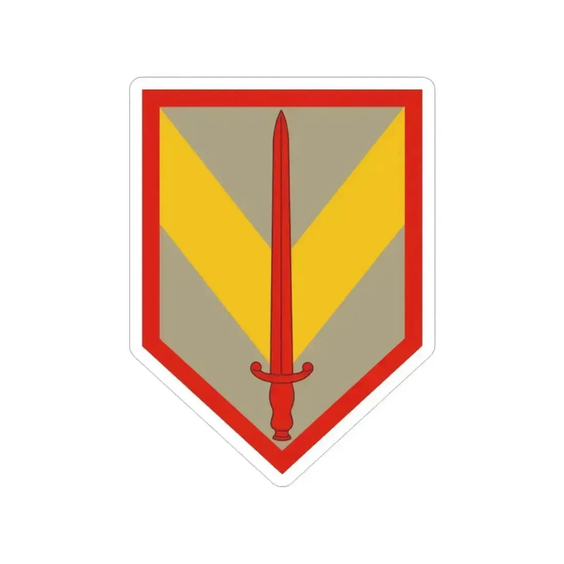 1 Sustainment Brigade (U.S. Army) Transparent STICKER Die-Cut Vinyl Decal 3 Inch - The Sticker Space