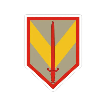 1 Sustainment Brigade (U.S. Army) Transparent STICKER Die-Cut Vinyl Decal 3 Inch - The Sticker Space