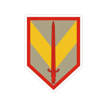1 Sustainment Brigade (U.S. Army) Transparent STICKER Die-Cut Vinyl Decal 3 Inch - The Sticker Space