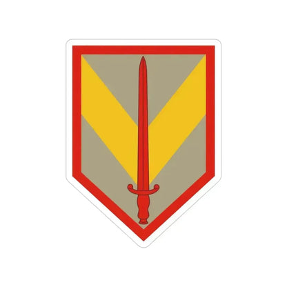 1 Sustainment Brigade (U.S. Army) Transparent STICKER Die-Cut Vinyl Decal 4 Inch - The Sticker Space