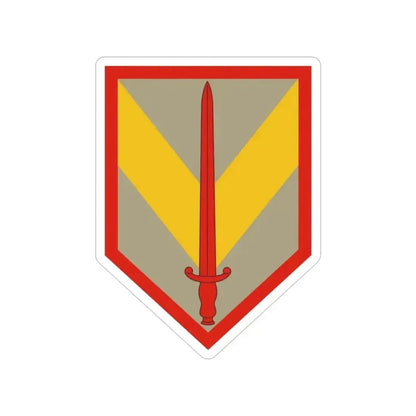 1 Sustainment Brigade (U.S. Army) Transparent STICKER Die-Cut Vinyl Decal 4 Inch - The Sticker Space