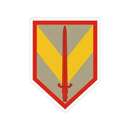 1 Sustainment Brigade (U.S. Army) Transparent STICKER Die-Cut Vinyl Decal 5 Inch - The Sticker Space
