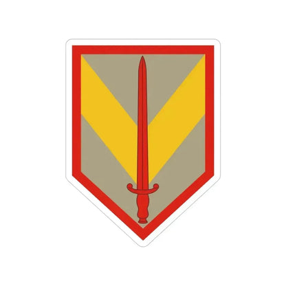 1 Sustainment Brigade (U.S. Army) Transparent STICKER Die-Cut Vinyl Decal 5 Inch - The Sticker Space