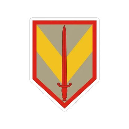 1 Sustainment Brigade (U.S. Army) Transparent STICKER Die-Cut Vinyl Decal 6 Inch - The Sticker Space