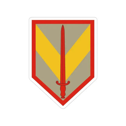 1 Sustainment Brigade (U.S. Army) Transparent STICKER Die-Cut Vinyl Decal 6 Inch - The Sticker Space