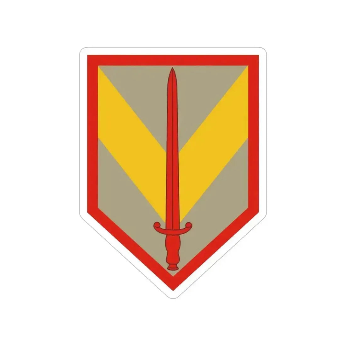 1 Sustainment Brigade (U.S. Army) Transparent STICKER Die-Cut Vinyl Decal - The Sticker Space