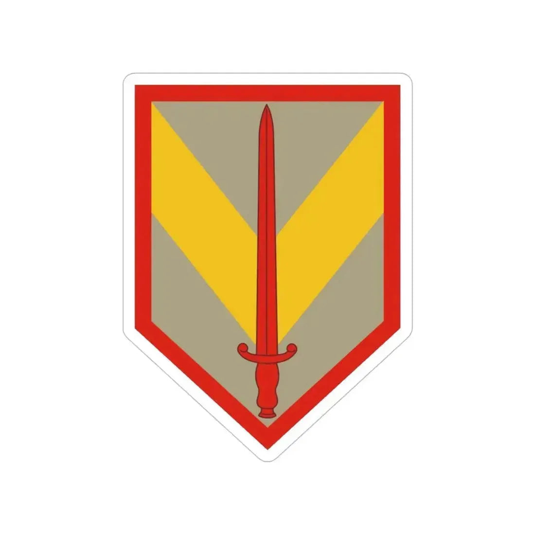 1 Sustainment Brigade (U.S. Army) Transparent STICKER Die-Cut Vinyl Decal - The Sticker Space