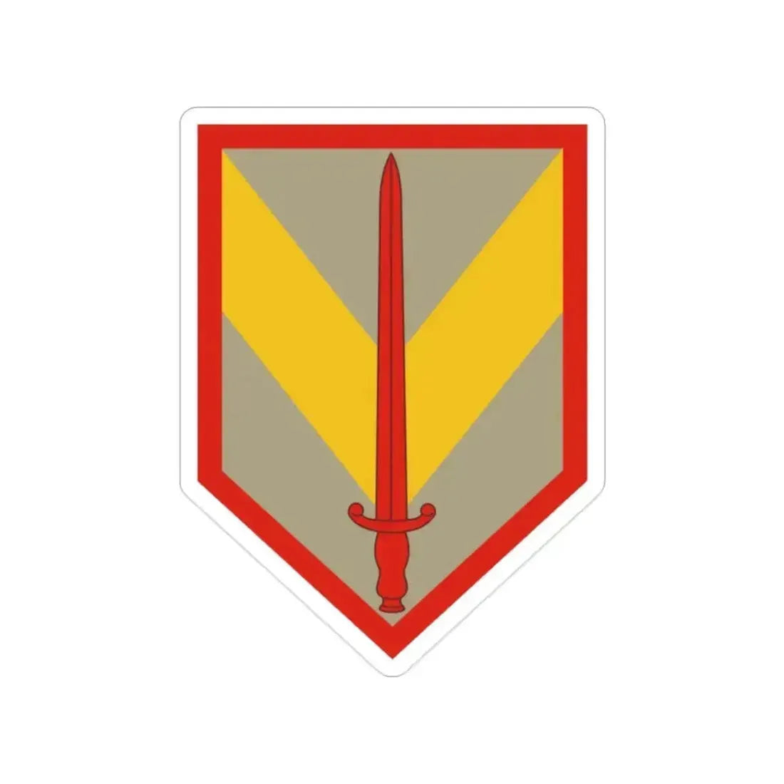 1 Sustainment Brigade (U.S. Army) Transparent STICKER Die-Cut Vinyl Decal - The Sticker Space