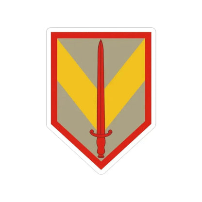 1 Sustainment Brigade (U.S. Army) Transparent STICKER Die-Cut Vinyl Decal - The Sticker Space
