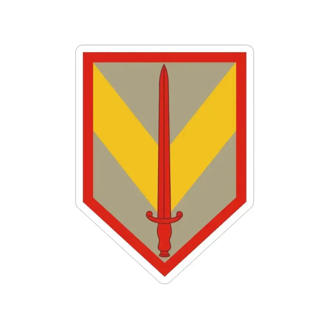 1 Sustainment Brigade (U.S. Army) Transparent STICKER Die-Cut Vinyl Decal - The Sticker Space