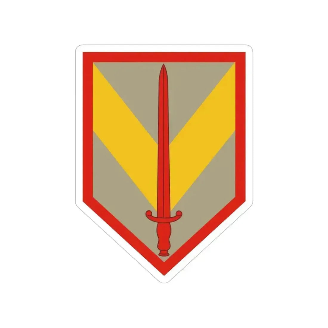 1 Sustainment Brigade (U.S. Army) Transparent STICKER Die-Cut Vinyl Decal - The Sticker Space