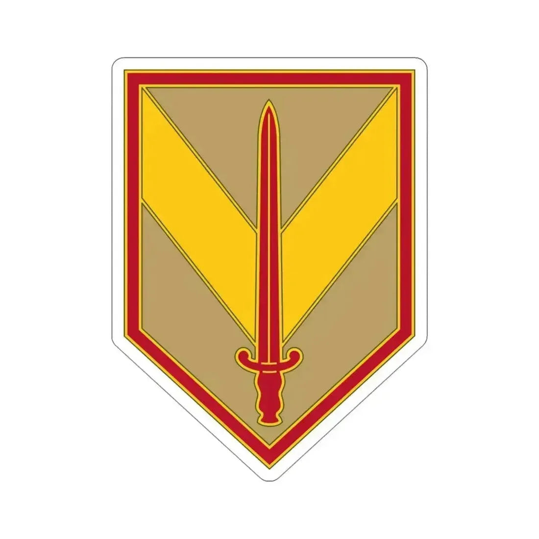 1 Sustainment Brigade v3 (U.S. Army) STICKER Vinyl Die-Cut Decal 4 Inch - The Sticker Space