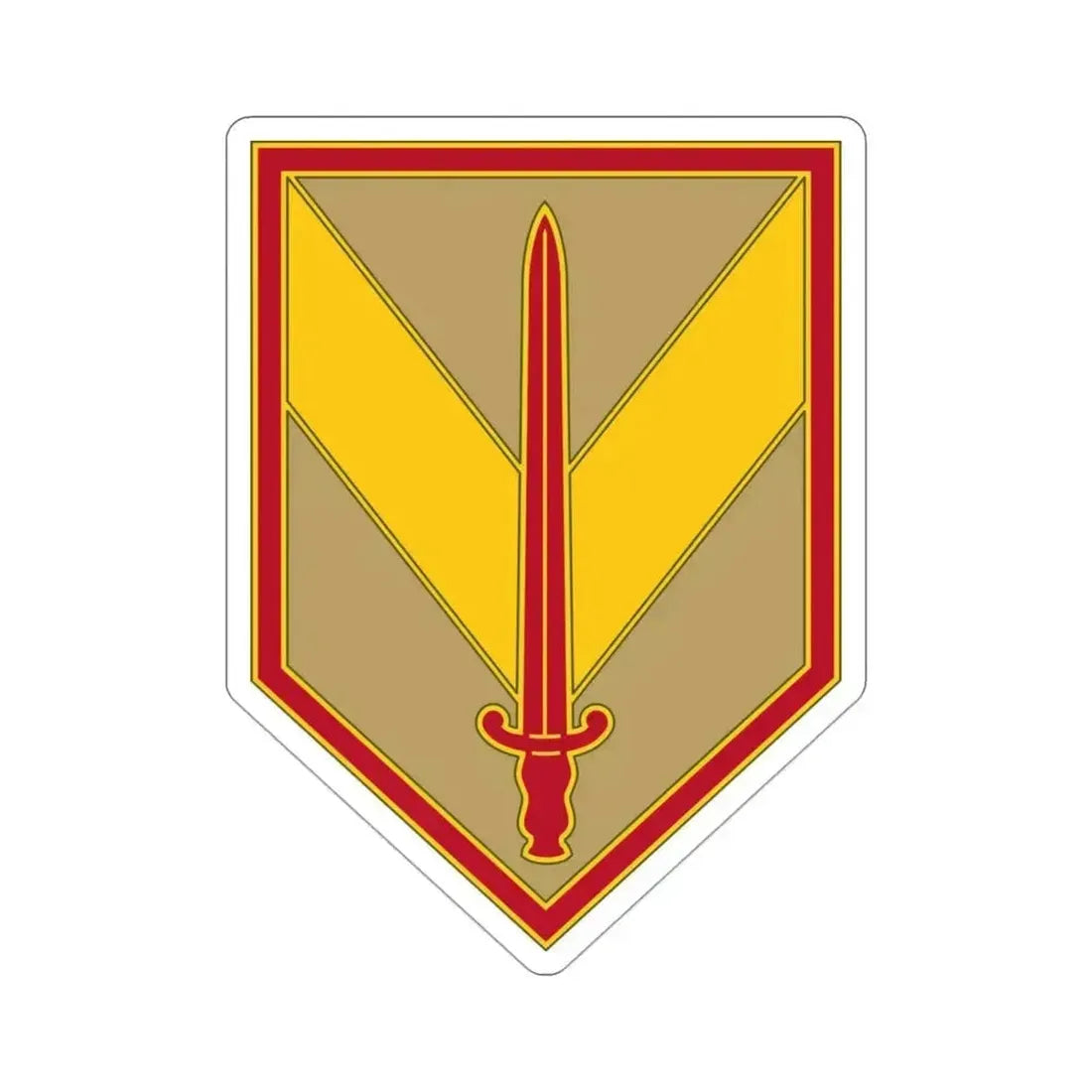 1 Sustainment Brigade v3 (U.S. Army) STICKER Vinyl Die-Cut Decal - The Sticker Space