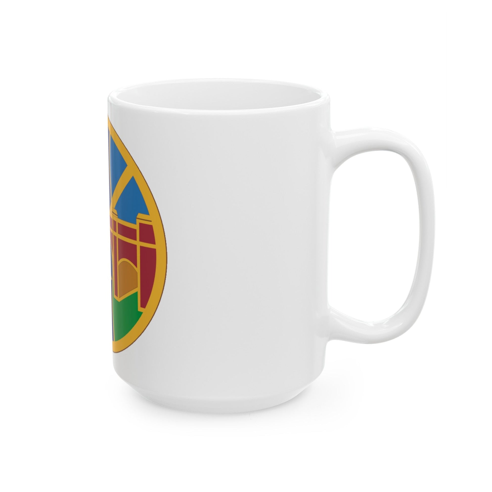 1 Transportation Agency (U.S. Army) White Coffee Mug-The Sticker Space