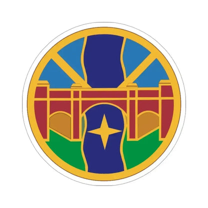 1 Transportation Agency (U.S. Army) STICKER Vinyl Die-Cut Decal 3 Inch - The Sticker Space