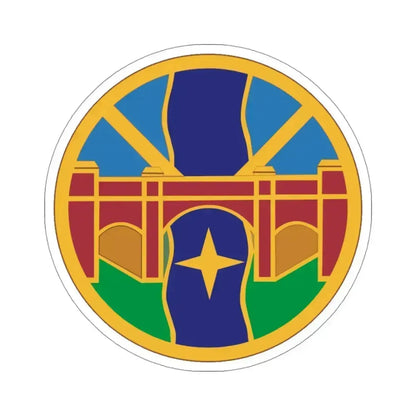 1 Transportation Agency (U.S. Army) STICKER Vinyl Die-Cut Decal 4 Inch - The Sticker Space