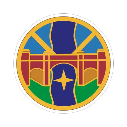 1 Transportation Agency (U.S. Army) STICKER Vinyl Kiss-Cut Decal 6 Inch White - The Sticker Space