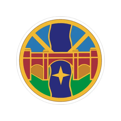 1 Transportation Agency (U.S. Army) Transparent STICKER Die-Cut Vinyl Decal - The Sticker Space