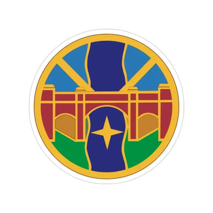 1 Transportation Agency (U.S. Army) Transparent STICKER Die-Cut Vinyl Decal - The Sticker Space