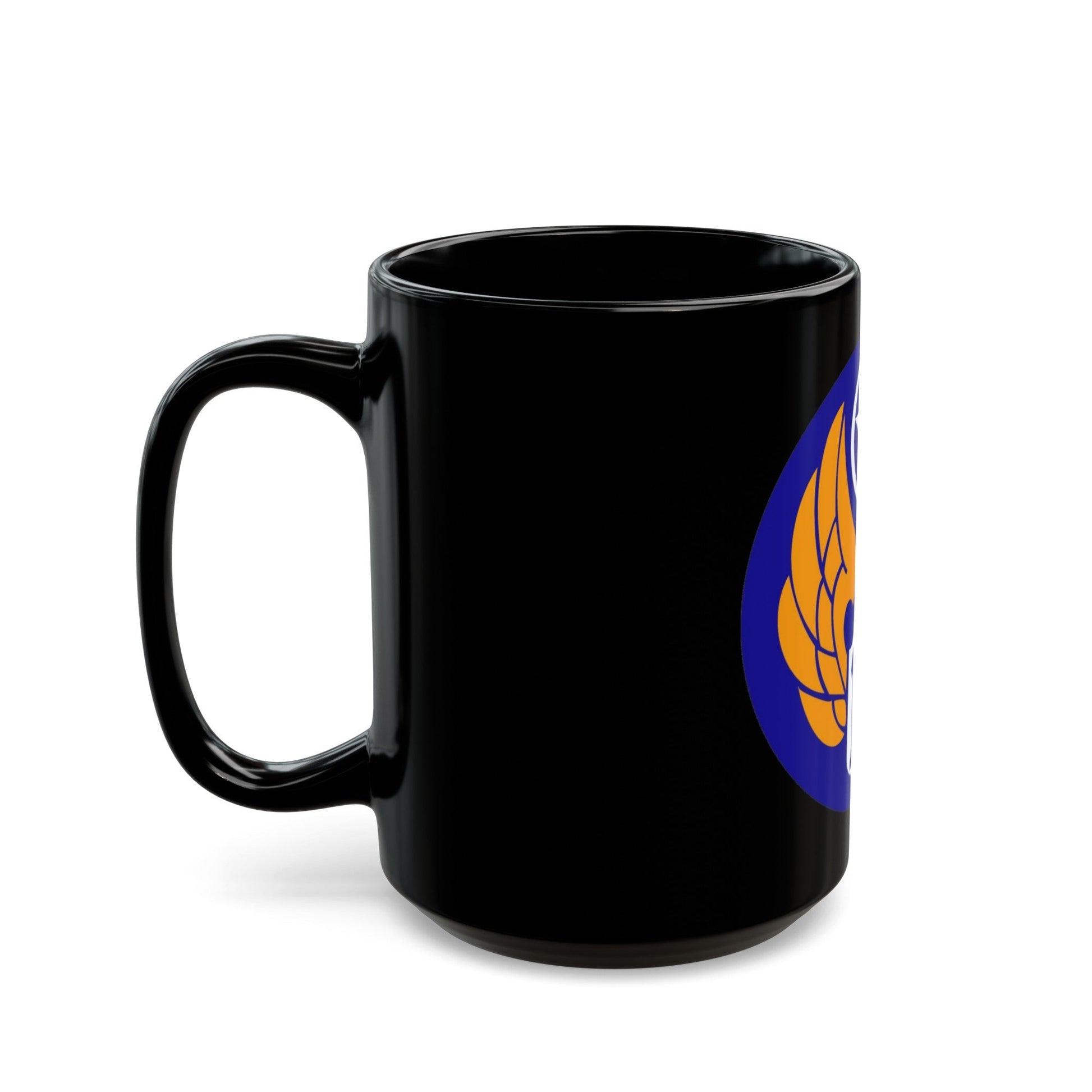 10 Air Force (U.S. Army) Black Coffee Mug-The Sticker Space