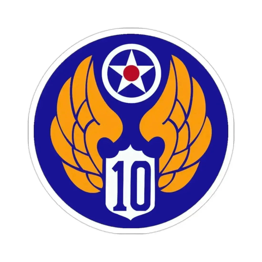 10 Air Force (U.S. Army) STICKER Vinyl Die-Cut Decal 2 Inch - The Sticker Space