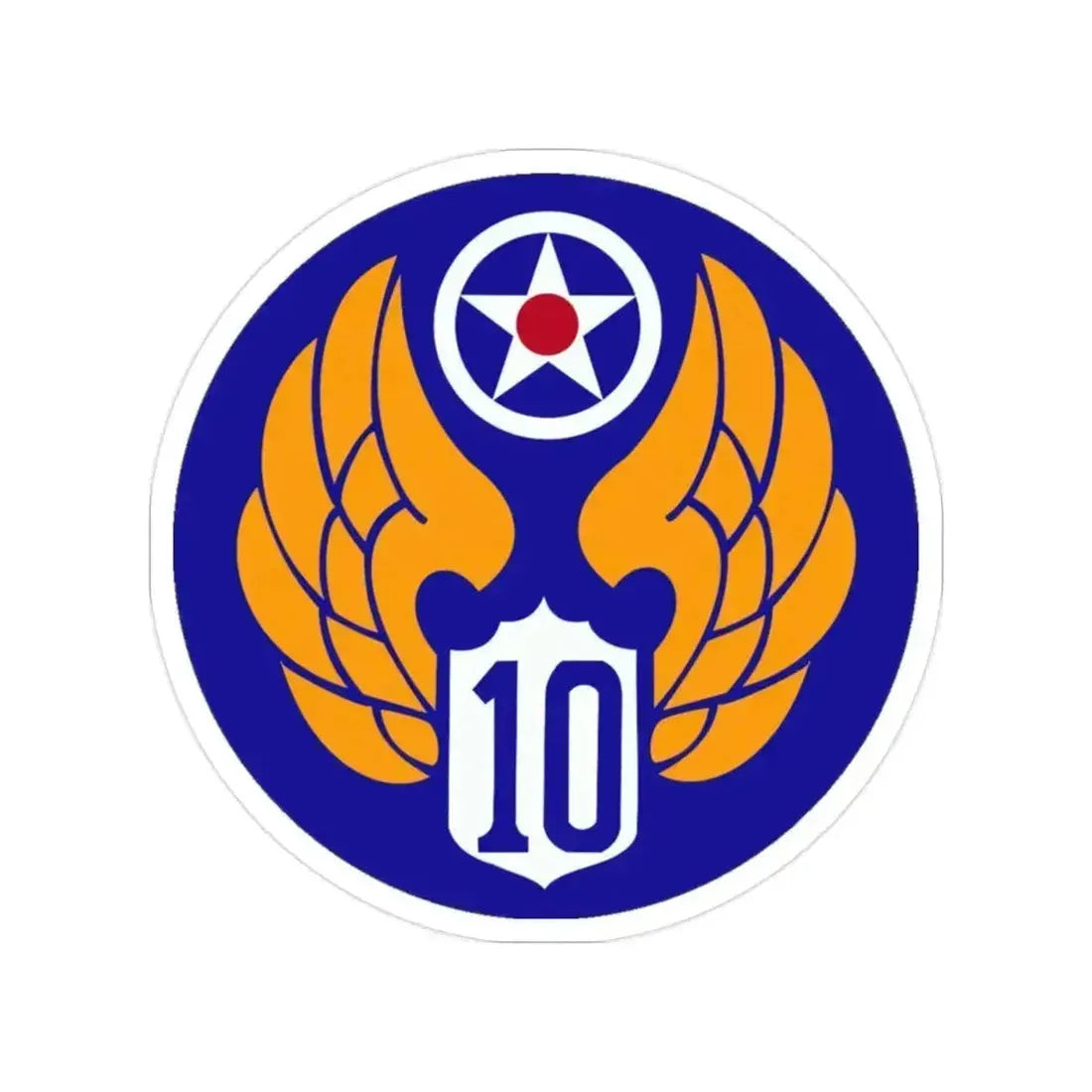 10 Air Force (U.S. Army) Transparent STICKER Die-Cut Vinyl Decal - The Sticker Space