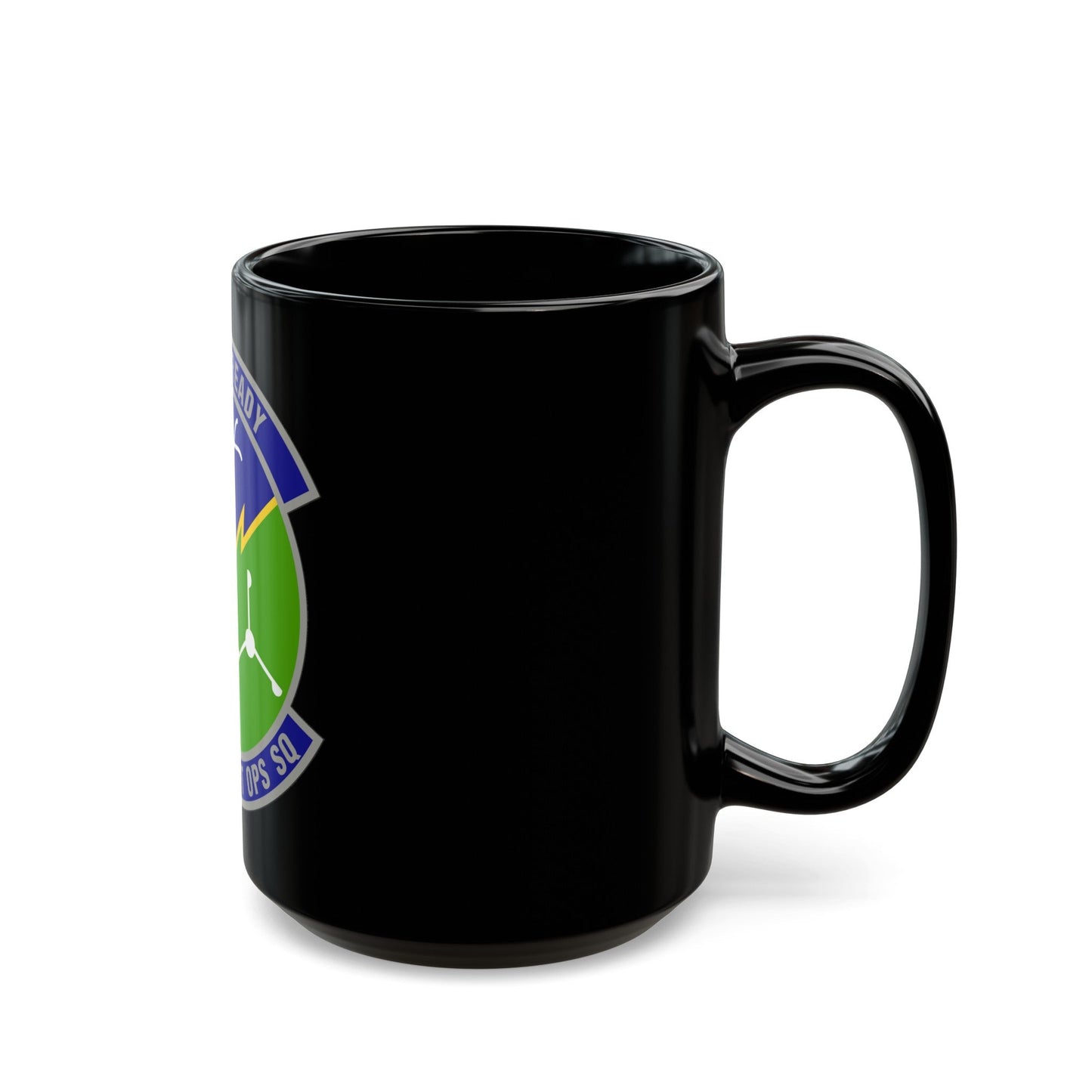 10 Air Support Operations Squadron ACC (U.S. Air Force) Black Coffee Mug-The Sticker Space