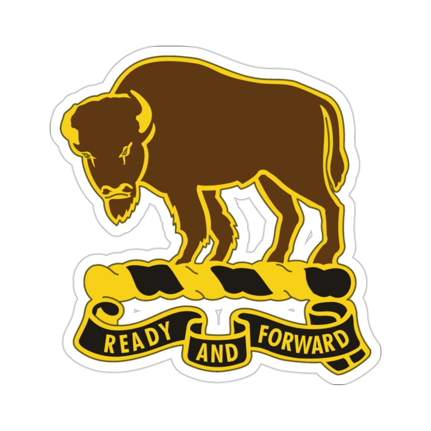 10 Cavalry Regiment (U.S. Army) STICKER Vinyl Die-Cut Decal-2 Inch-The Sticker Space