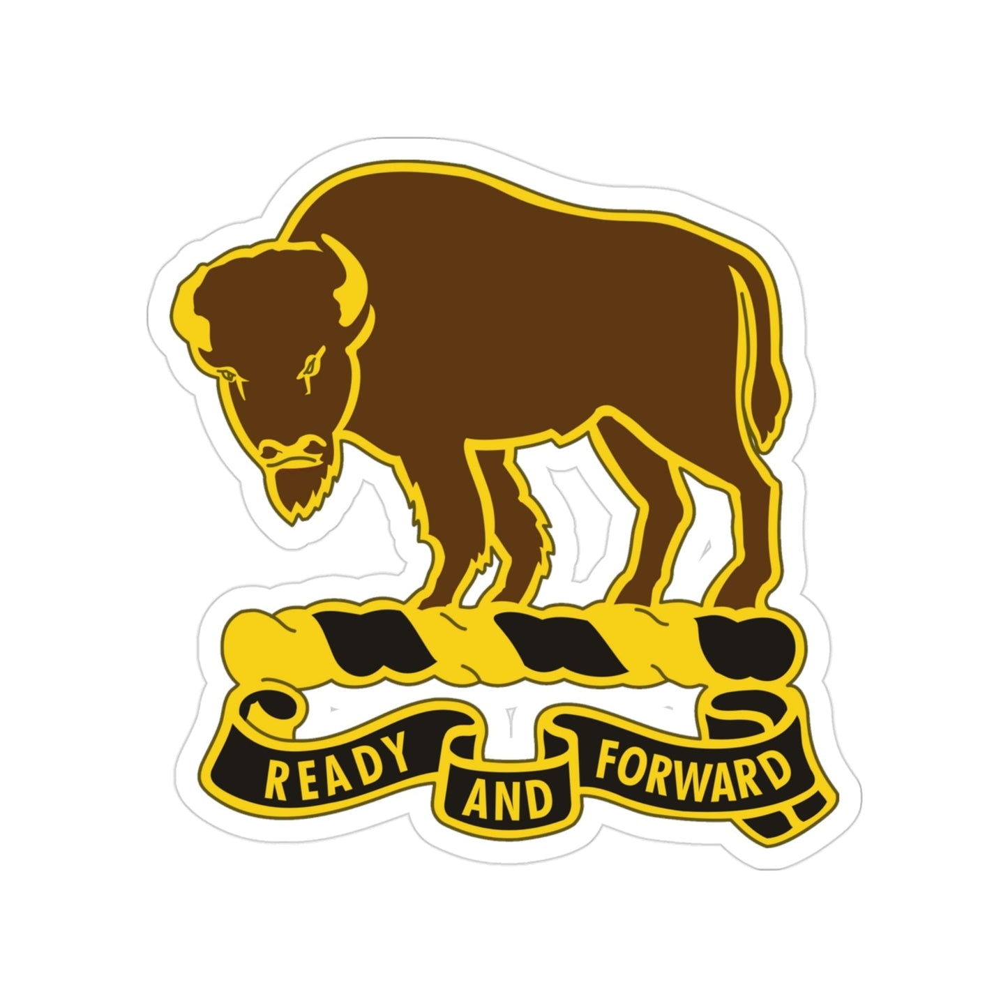 10 Cavalry Regiment (U.S. Army) Transparent STICKER Die-Cut Vinyl Decal-3 Inch-The Sticker Space