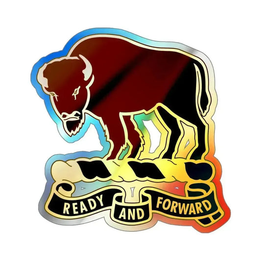 10 Cavalry Regiment (U.S. Army) Holographic STICKER Die-Cut Vinyl Decal 6 Inch Holographic - The Sticker Space
